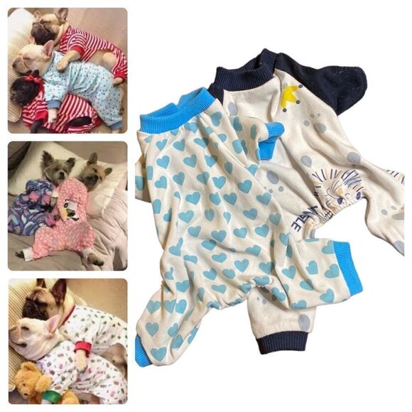Pajama Bundle for Toy Breed Small Dog - Picture 1 of 8